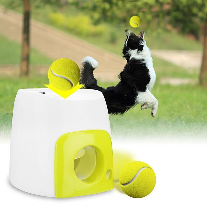 PrettyPets™ - Automatic Tennis Ball Launcher Dog Toy