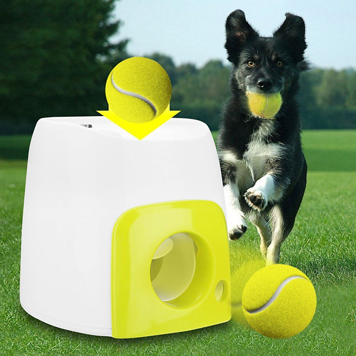 PrettyPets™ - Automatic Tennis Ball Launcher Dog Toy