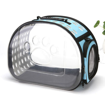 PrettyPets™ - Travel Transparent Cat Carrier Bag